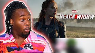 BLACK WIDOW TRAILER REACTION!!