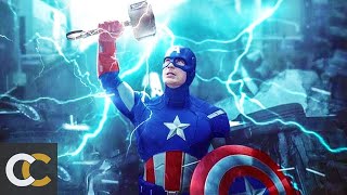 Почему Капитан Америка поднял молот Тора “Мьёльнир” лишь в Финале Мстителей