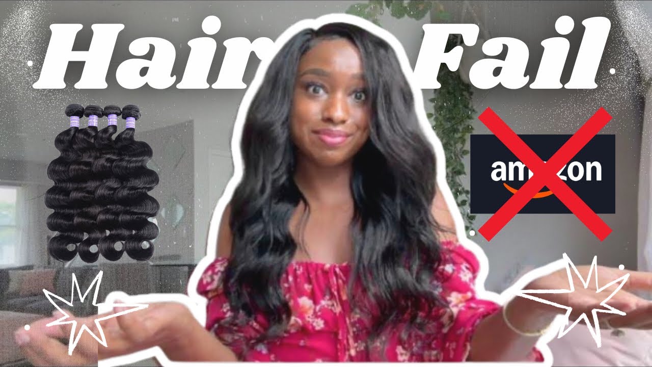 Sew-In Tutorial & WORST Amazon Body Wave Bundles! Honest Amazon Body Wave Hair Review | Aopusi
