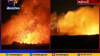 Thousands evacuated in Ukraine as ammunition depot explodes