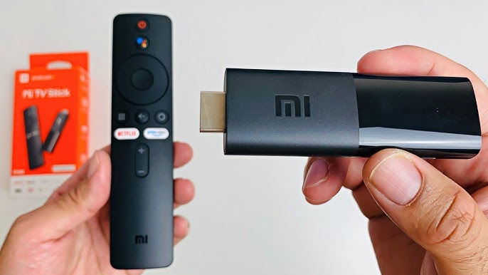 Mi Stick Android TV - Tiny Xiaomi TV Streaming Stick with Android 9 