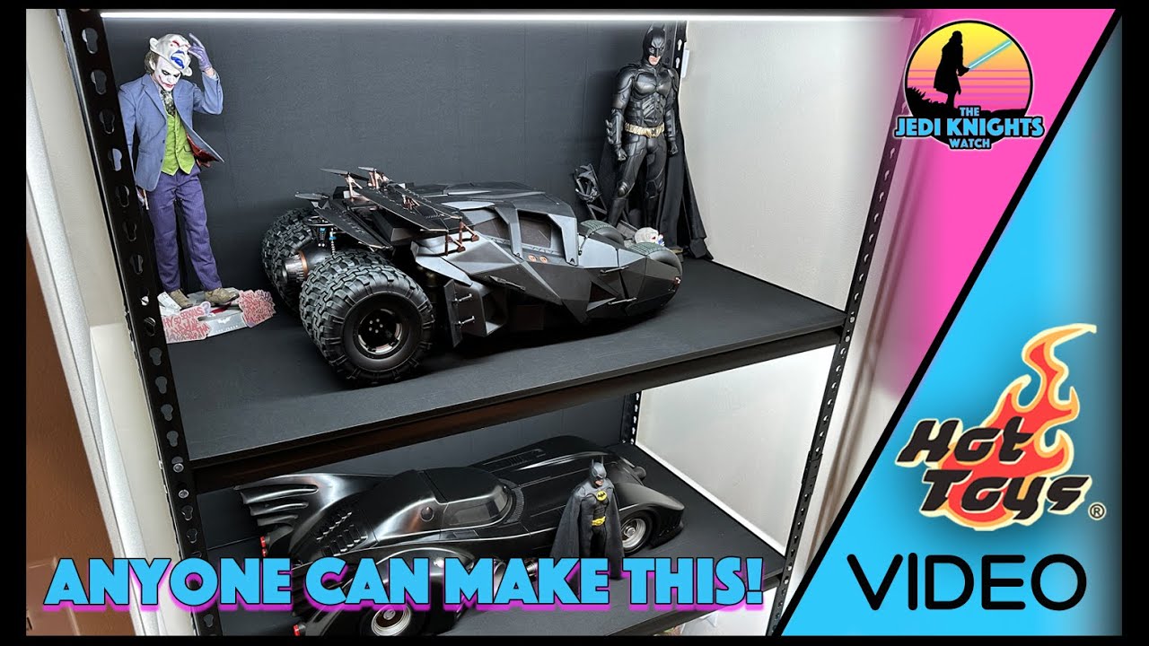 DIY Custom Hot Toys Display Unit Anyone Can Build This! YouTube