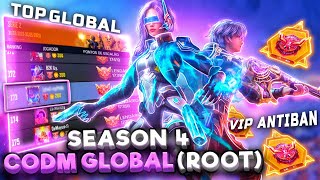 CALL OF DUTY MOBILE GLOBAL SEASON 4 MOD (VIP ANTIBAN) TOP GLOBAL (ROOT) ESP/NO RECOIL/NO SPREAD/AIM