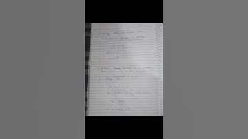 Physics Notes | Chapter 3 | Motion in a straight line#shorts