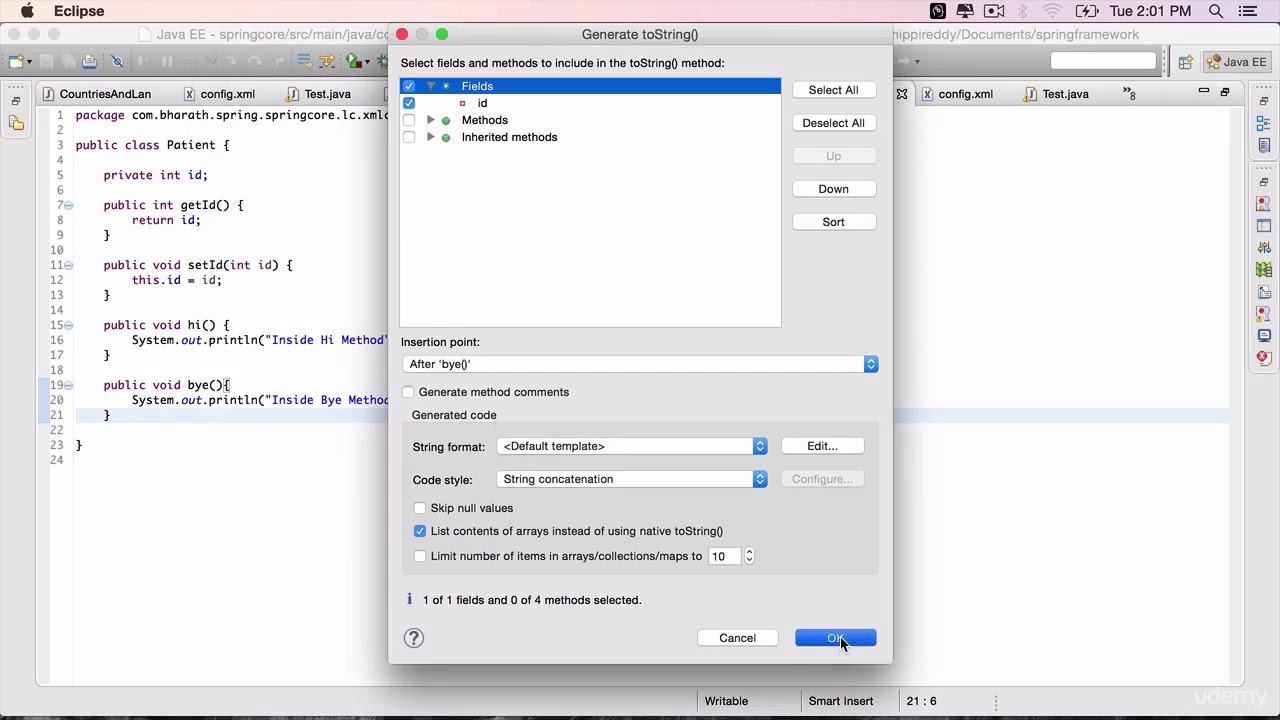 Spring Bean Life Cycle 1 Sync Tech YouTube