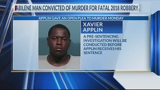 Abilene man convicted of murder for fatal 2018 robbery
