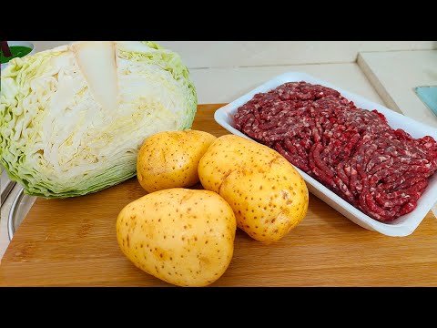Vídeo: Como Cozinhar Bolo De Carne Em Uma Casca De Queijo E Batata