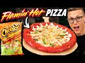 Josh Makes A Flamin’ Hot Cheetos Pizza