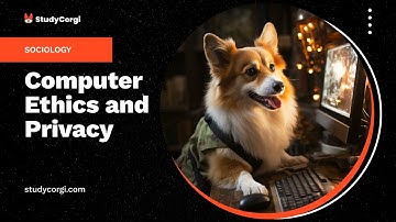 Computer Ethics and Privacy - Research Paper Example