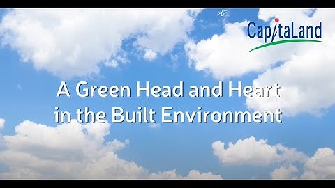 A Green Head and Heart in a Built Environment