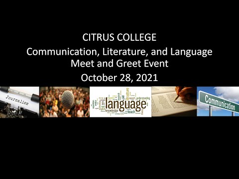 CLL CAPS Meet & Greet Citrus College (10/28/21)