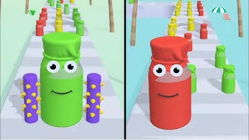 Juice Run! All Levels Gameplay Android, ios (Level 168) #gaming #games #gameplay #mobileplay