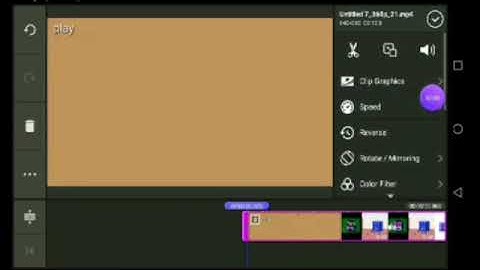 How to make g major 13 kinemaster Pro in green splaat