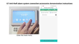Anti-theft alarm system G7 Smart Pro App operation demonstration instructions screenshot 4