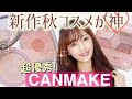 【CANMAKE新作】一気に秋顔になれる