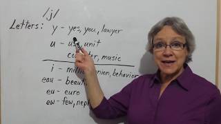 How to Pronounce /j/ and letter Y as in yes How to Pronounce /j/ and letter Y as in yes