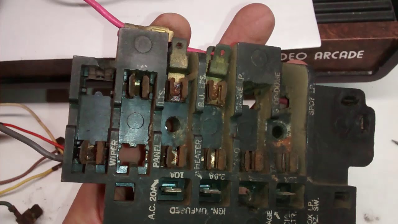 [DIAGRAM] 1978 El Camino Fuse Panel Diagram FULL Version HD Quality