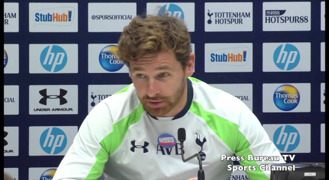 Andre Villas-Boas pre Tottenham vs Chelsea - YouTube