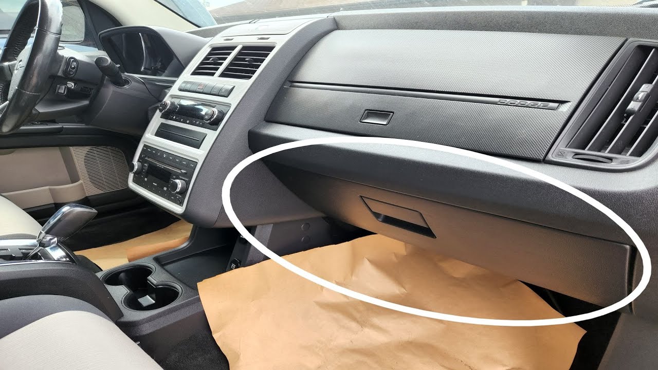 Dodge Journey GLOVE BOX REMOVAL / REPLACEMENT YouTube