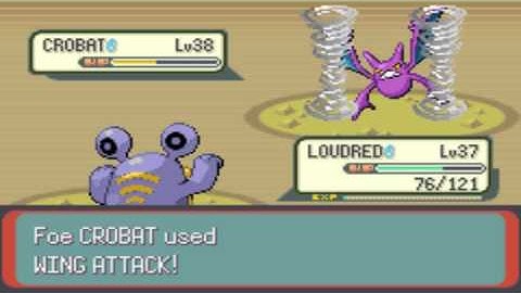 Pokemon Emerald - Battle with Magma Leader Maxie (Magma Hideout)