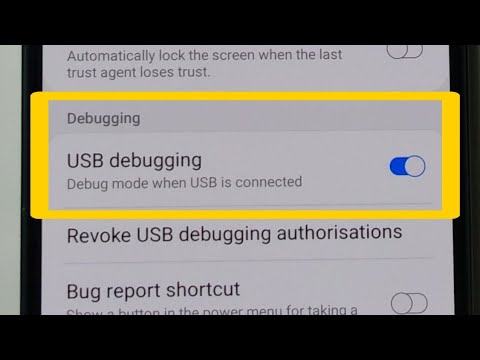 Samsung Galaxy A20 A20s Enable USB Debugging Mode and Developer Options