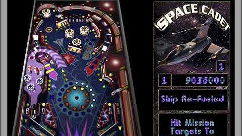 Full Tilt! Pinball - Space Cadet Gameplay (Win 3.1)