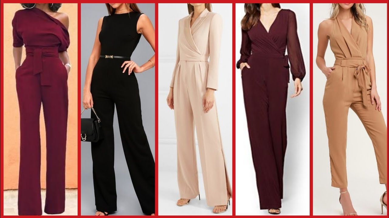 Jumpsuits solid color most stylish and stunning ideas and styles for ...