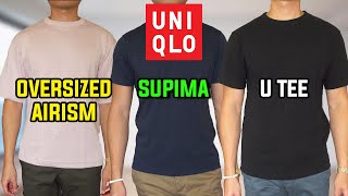 Which UNIQLO T-Shirt Is Best? | AIRism VS Supima VS U Comparison