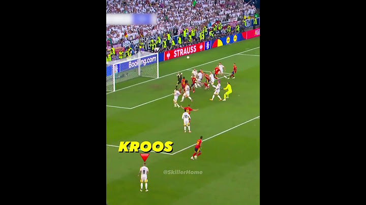 Toni Kroos Last Touch of His Career💔