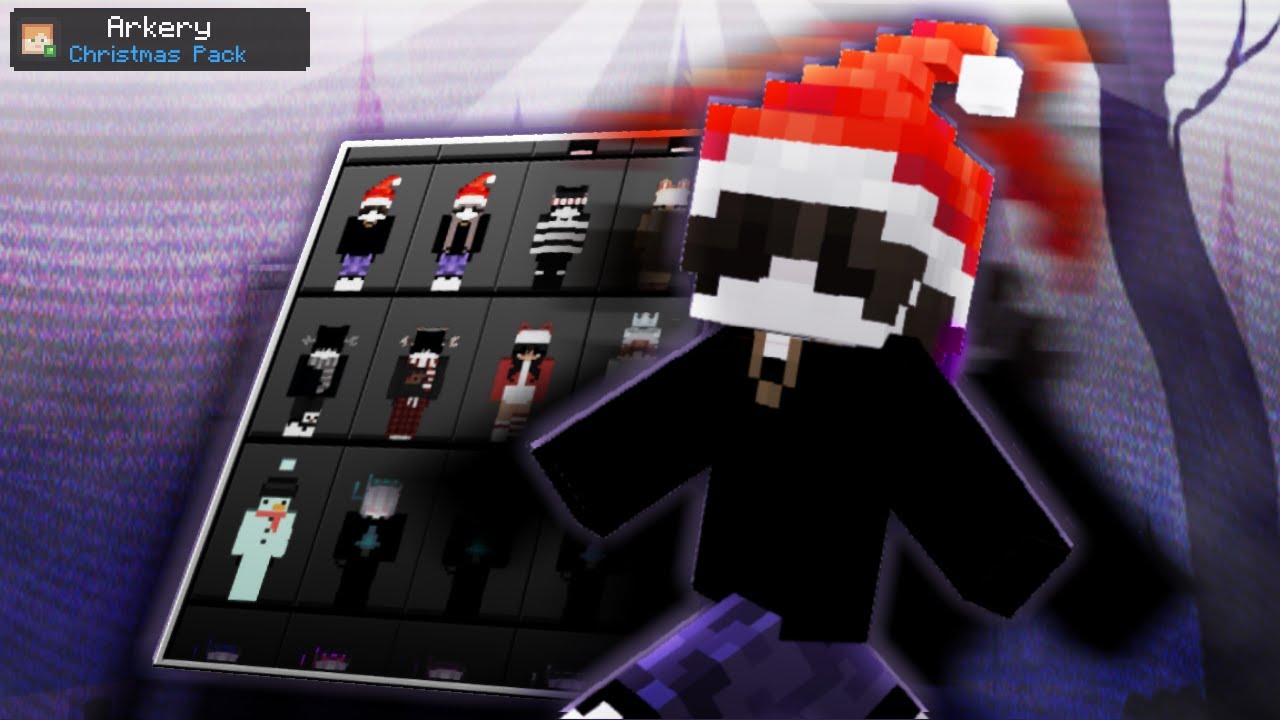 Christmas Cosmetics Skinpack (works on hive)  || Arkery