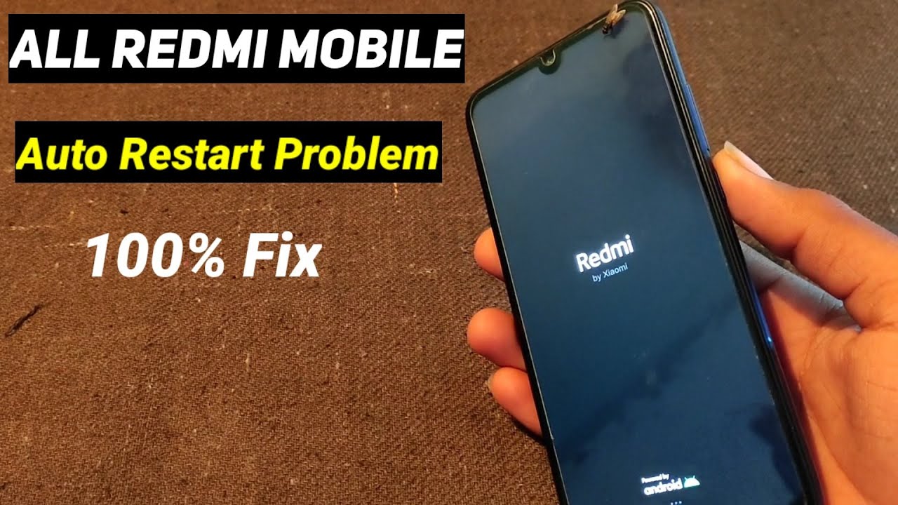 Redmi Mobile Auto Restart Problem Solution Redmi Automatic Restart redmi-note-9-restart-problem-solution-youtube