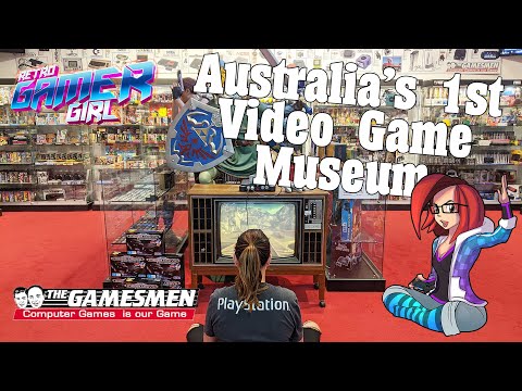 Australia&rsquo;s 1st Video Game Museum at The Gamesmen | Retro Gamer Girl