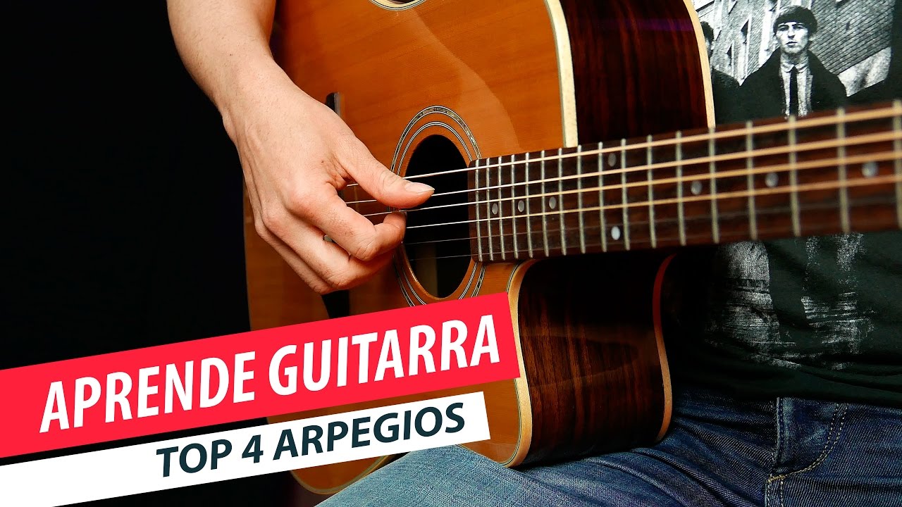 4 arpegios que todo guitarrista debe conocer | cómo tocar arpegios Guitarra