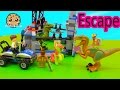 LEGO Jurassic World Raptor Escape Playset with My Little Pony - Unboxing Play Video Cookieswirlc