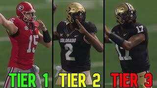 BEST TEAMS College Football 25 (ALL TIERS) For Dynasty, Road to Glory & Road to CFP Gameplay! Tips
