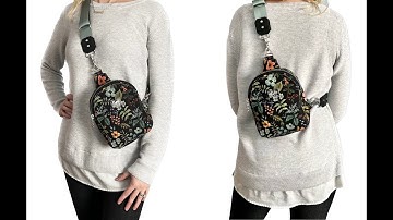 Sewing up a Mav Pack!