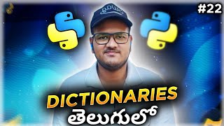Python Dictionaries and it's Methods in Telugu | Srk Codes!