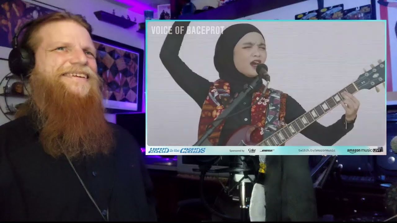 VOICE OF BACEPROT (Live) Head In The Clouds LA REACTION | Metal Head DJ Reacts