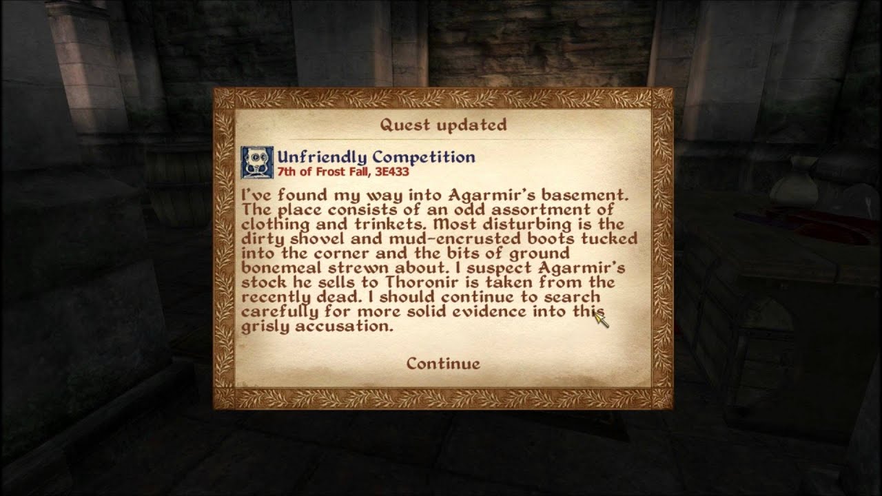 Let's Roleplay Elder Scrolls IV Oblivion Part 78- Unfriendly Competition