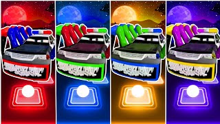 Police Car Red Eater 🆚 Police Car Green Eater 🆚 Police Car Blue Eater 🆚 Police Car Yellow Eater 🎵