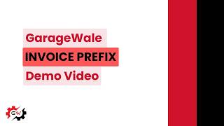 GarageWale Partner App | Invoice Prefix Setup Demo 🔢 screenshot 3