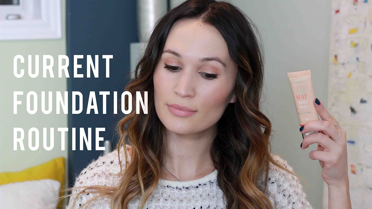 My Current Foundation Routine/ ttsandra - YouTube