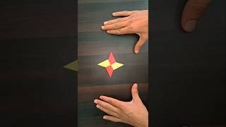 Paper Ninja Star Tutorial How To Make A Paper Shuriken