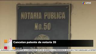 Declaró la cancelación de la patente de la Notaría Pública Número 9, con sede en Tehuacán. Declaró la cancelación de la patente de la Notaría Pública Número 9, con sede en Tehuacán.