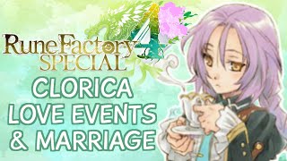 Rune Factory 4 Special - Clorica Love \u0026 Marriage Compilation
