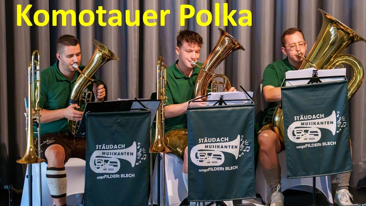 Komotauer Polka - Live Mitschnitt beim Frühschoppen im Saalbau in Neuhausen a.d.F.