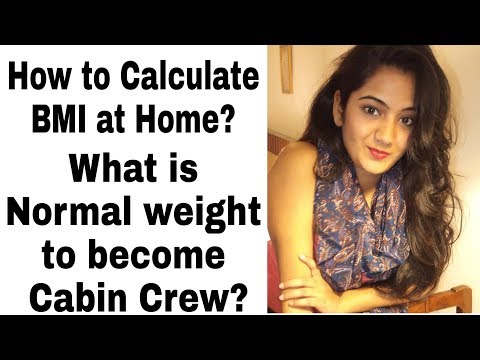Normal Weight For Cabin Crew Air Hostess How To Calculate Bmi At