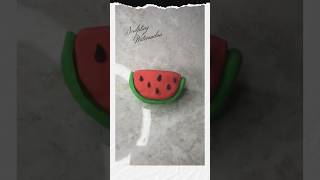 Watermelon Slice Clay Figure 🍉✨