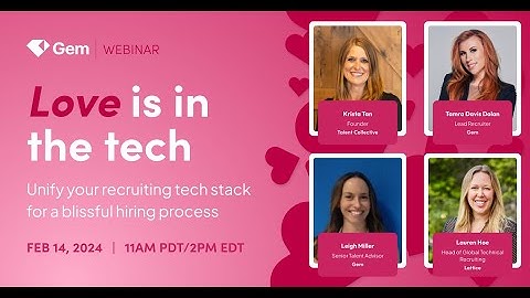 Why Your Talent Acquisition Stack Loves Gem AI #TechStack #airecruitment