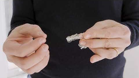 How to wear your elastics with aligners